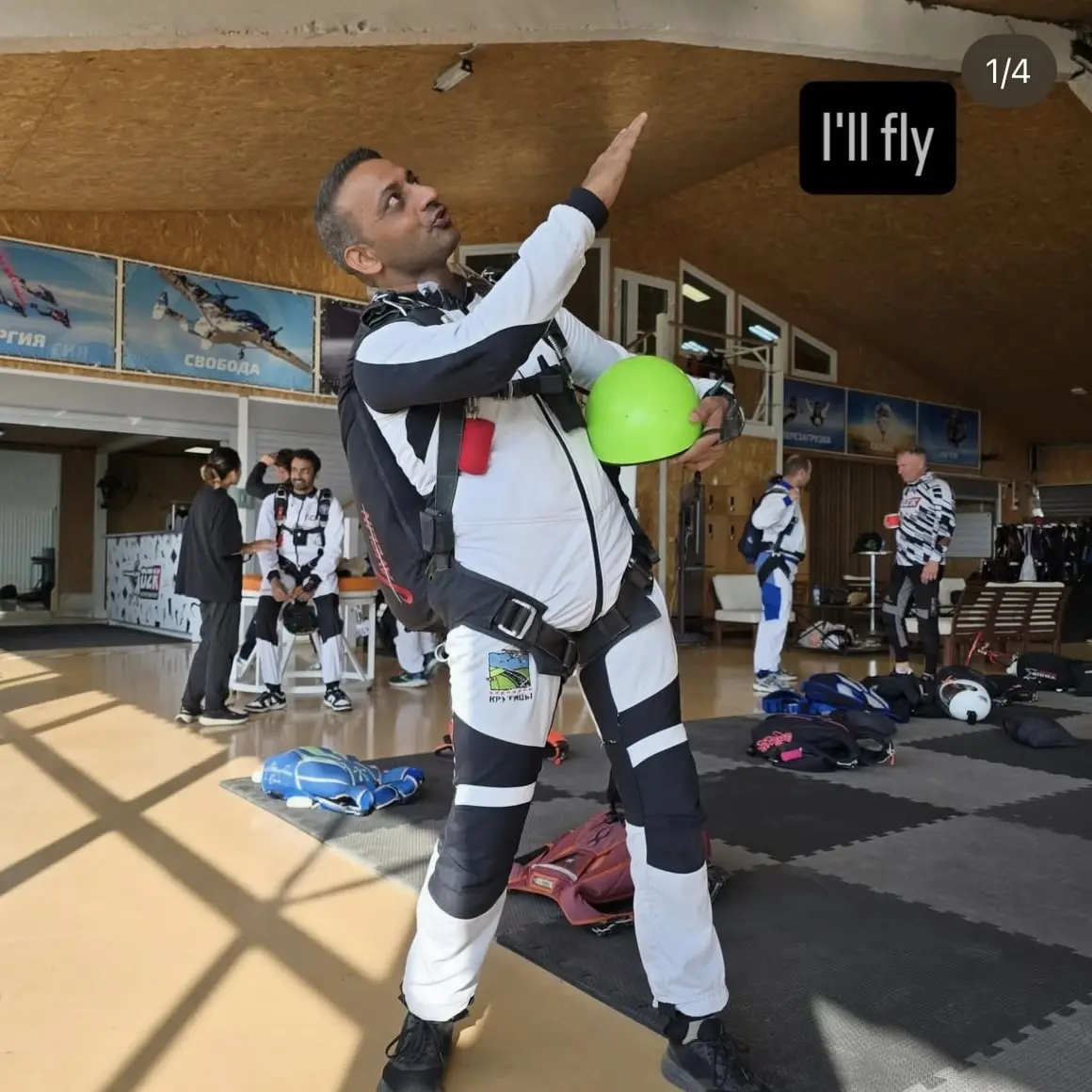 Dharamveer - Indian Skydiver